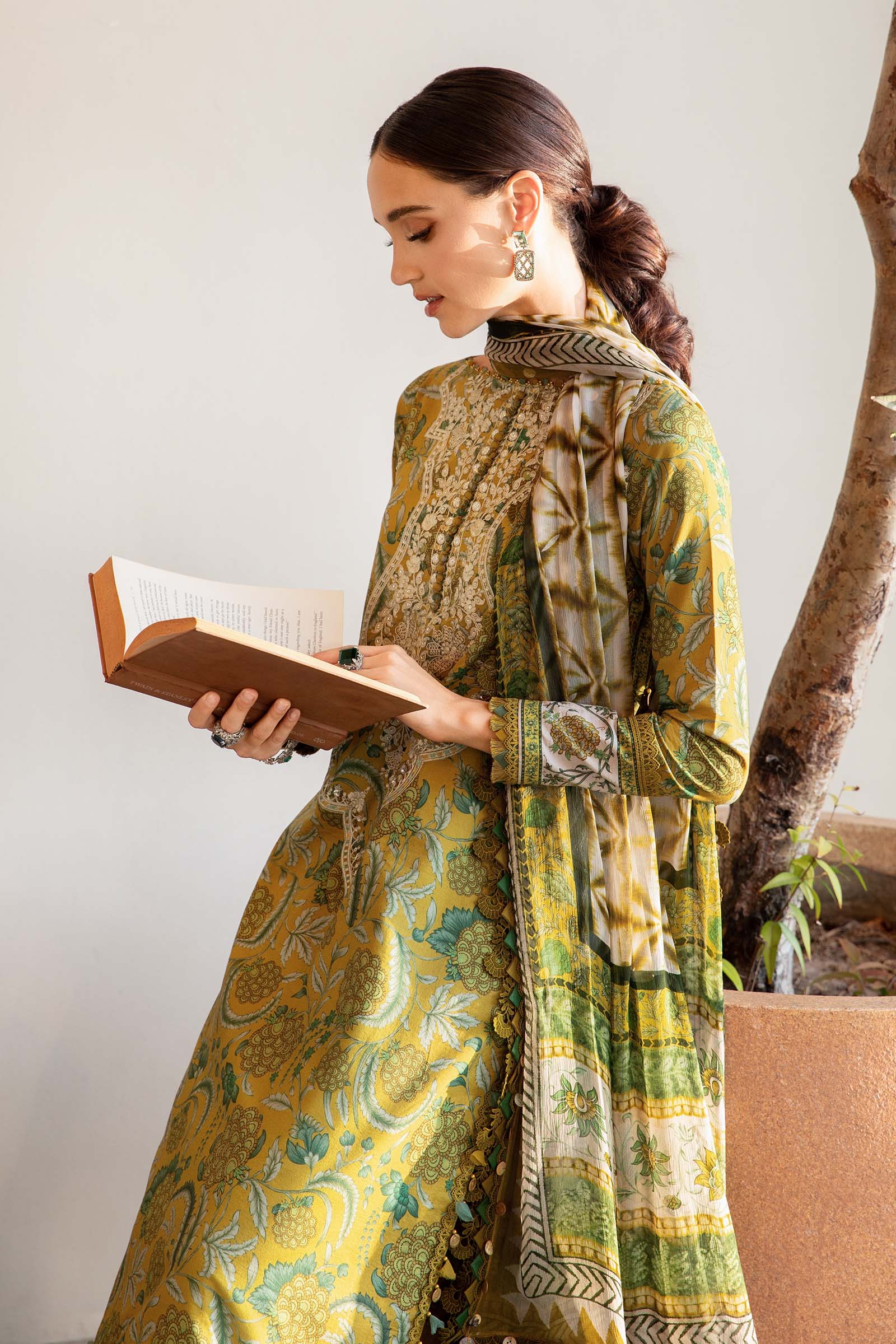 3 Piece Stitched Printed Lawn Suit