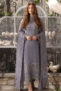Afrozeh La Fuchsia Luxury Embroidered Formal Dress