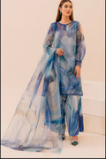 3 Piece Stitched Organza Suit - Ready to Wear
