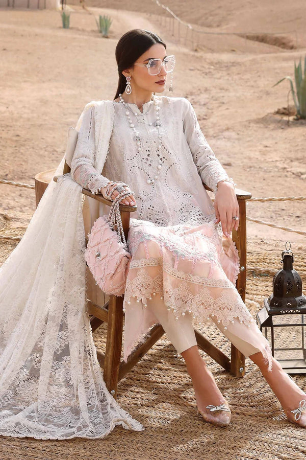 3 Piece Lawn Embroidered Suit Ready To Wear