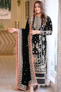 03-Piece Heavy Embroidered Cotton Suit - Ready To Wear