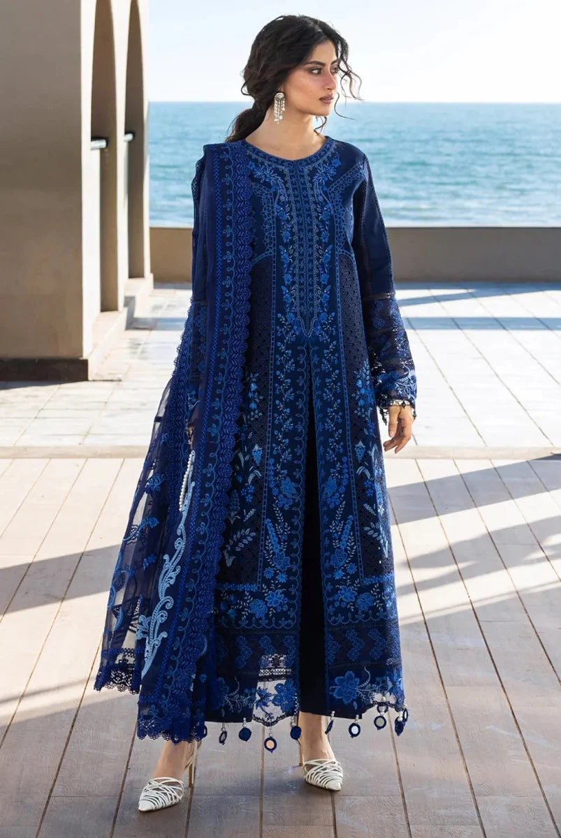03-Piece Cotton Suit With Chiffon Dupatta | Ready To Wear