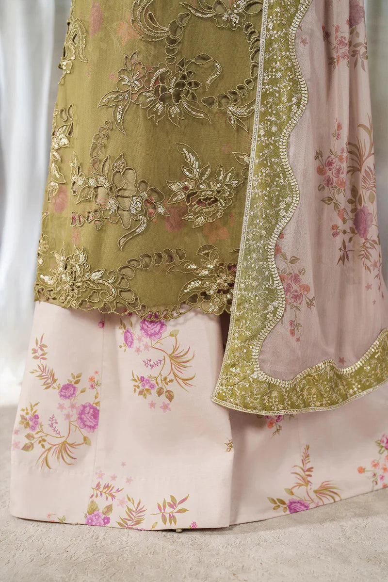 03-Piece Chiffon Suit | Ready To Wear