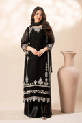 03-Piece Chiffon Suit With Thread Embroidery | Ready To Wear