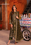 3-Piece Embroidered Semi-Pure Chiffon Suit with Sequence Work Dupatta| Ready To Wear
