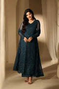 03-Piece Chiffon Suit WIth Embroidery - Ready To Wear