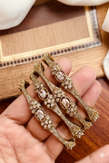 Luxurious 4-Piece Designer Bangle Set