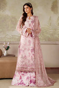 3 Piece Heavily Embroidered Organza and Silk Suit RTW