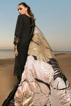 Midnight Desert: Embroidered Cotton Suit | Ready To Wear