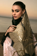 Midnight Desert: Embroidered Cotton Suit | Ready To Wear