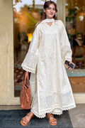 SADA SLEEK – Cambric Embroidered Suit (Stitched)