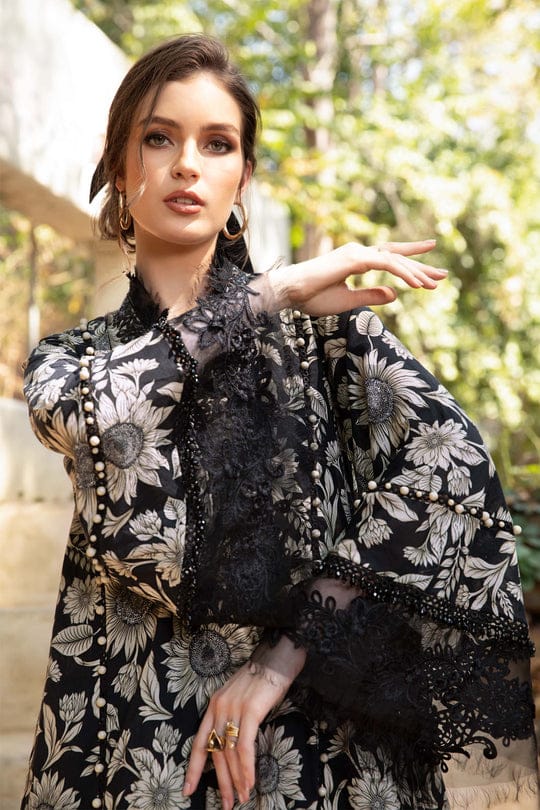 03-PIECE PRINTED LAWN EMBROIDERED DRESS