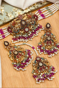 Beautiful Nauratan Choker Set – Fine Quality
