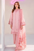 03-Piece Lawn Suit With Organza Dupatta | Ready To Wear
