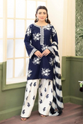 03-Piece Printed Lawn Suit With Printed Dupatta | Ready To Wear