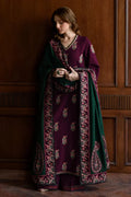 03-Piece Embroidered Cambric Suit With Chiffon Dupatta | Ready To Wear