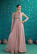 3 Piece Chiffon Suit With Malai Trouser  | Ready To Wear